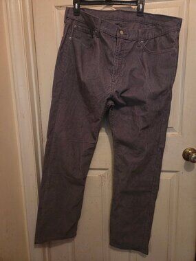 Levis 505 gray corduroy pants Mans 40/32